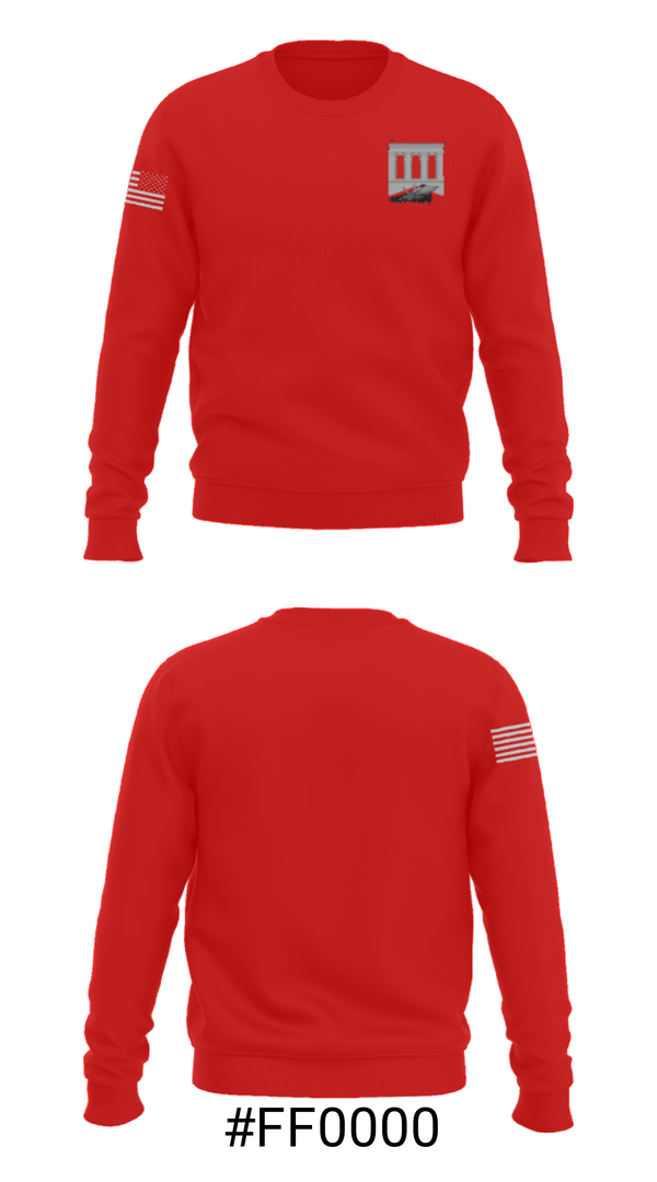 Crew Neck Sweatshirt, Jefferson Middle School, Spirit Store, Teamtime, Team time, sublimation, custom sports apparel, team uniforms, spirit wear, spiritwear, sports uniforms, custom shirts, team store, custom team store, fundraiser sports, apparel fundraiser