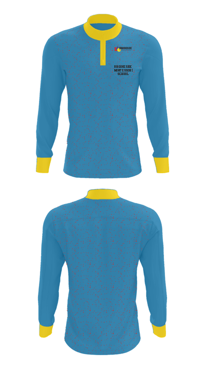 Brookeside Montessori School 31189323 Quarter Zip Jacket - 25