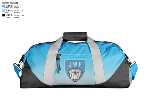 Duffle Bag, Bulldogs, Women's Basketball, Teamtime, Team time, sublimation, custom sports apparel, team uniforms, spirit wear, spiritwear, sports uniforms, custom shirts, team store, custom team store, fundraiser sports, apparel fundraiser