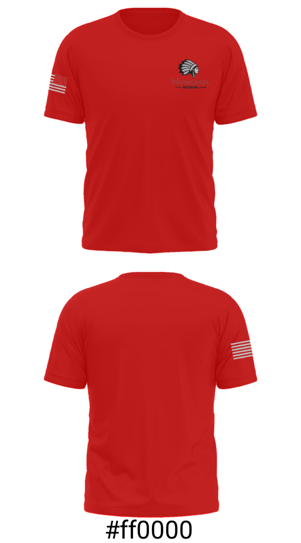 Short Sleeve Performance Shirt, Wapakoneta High School, Swimming, Teamtime, Team time, sublimation, custom sports apparel, team uniforms, spirit wear, spiritwear, sports uniforms, custom shirts, team store, custom team store, fundraiser sports, apparel fundraiser