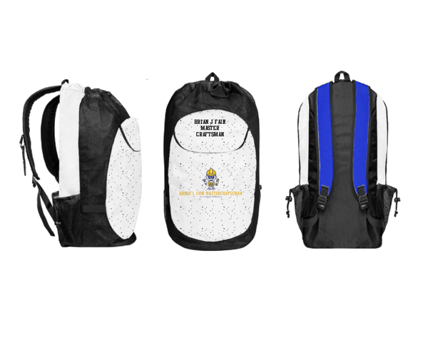 Gear Bag, Brian J Fair Master Craftsman, , Teamtime, Team time, sublimation, custom sports apparel, team uniforms, spirit wear, spiritwear, sports uniforms, custom shirts, team store, custom team store, fundraiser sports, apparel fundraiser