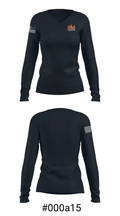 3rd Platoon 81914582 Women's Long Sleeve V-neck Shirt - 7