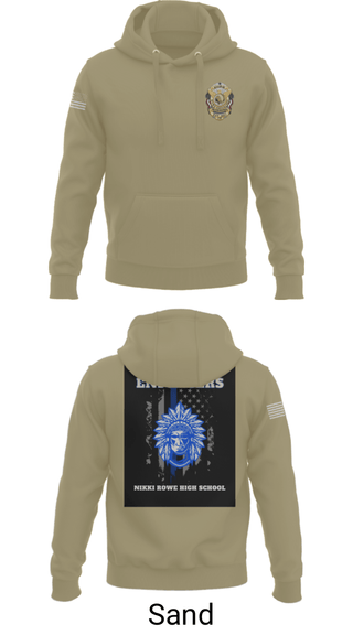 Hoodie, Rowe Enforcers, Police, Teamtime, Team time, sublimation, custom sports apparel, team uniforms, spirit wear, spiritwear, sports uniforms, custom shirts, team store, custom team store, fundraiser sports, apparel fundraiser