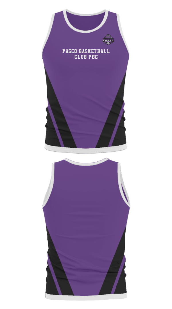 Tank Top, Pasco Basketball Club Pbc, Men's Basketball, Teamtime, Team time, sublimation, custom sports apparel, team uniforms, spirit wear, spiritwear, sports uniforms, custom shirts, team store, custom team store, fundraiser sports, apparel fundraiser