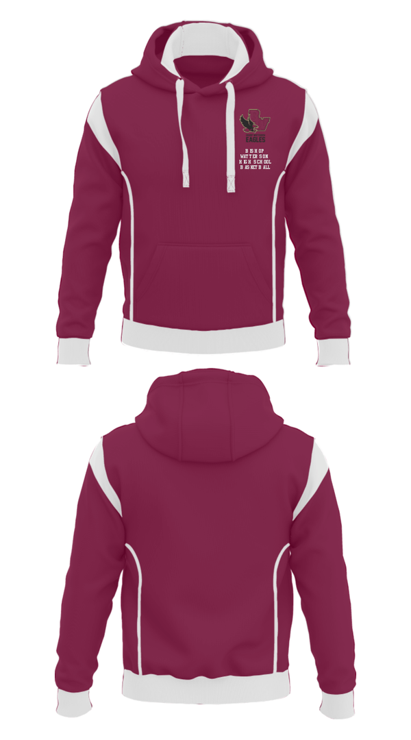 Hoodie, Bishop Watterson High School Basketball, Women's Basketball, Teamtime, Team time, sublimation, custom sports apparel, team uniforms, spirit wear, spiritwear, sports uniforms, custom shirts, team store, custom team store, fundraiser sports, apparel fundraiser