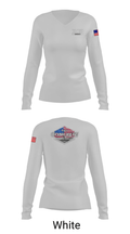 RBJ Concrete 52561308 Women's Long Sleeve V-neck Shirt - 6