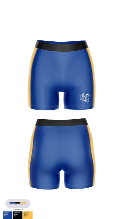 Trinity Baptist College Volleyball 38346393 Women's Compression Shorts - 1