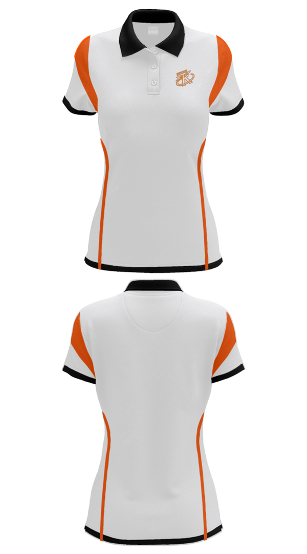 Women's Short Sleeve Performance Polo, Underwood High School, Spirit Store, Teamtime, Team time, sublimation, custom sports apparel, team uniforms, spirit wear, spiritwear, sports uniforms, custom shirts, team store, custom team store, fundraiser sports, apparel fundraiser