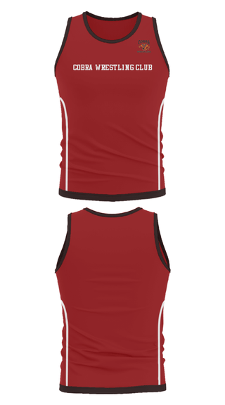 Tank Top, Cobra Wrestling Club, Wrestling, Teamtime, Team time, sublimation, custom sports apparel, team uniforms, spirit wear, spiritwear, sports uniforms, custom shirts, team store, custom team store, fundraiser sports, apparel fundraiser