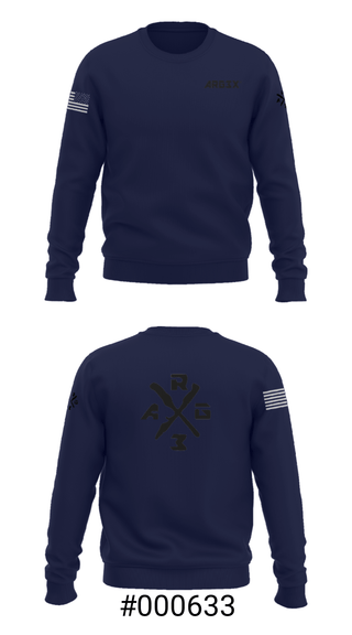 Crew Neck Sweatshirt, ARG3X®️, , Teamtime, Team time, sublimation, custom sports apparel, team uniforms, spirit wear, spiritwear, sports uniforms, custom shirts, team store, custom team store, fundraiser sports, apparel fundraiser