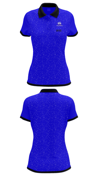 Women's Short Sleeve Performance Polo, RISE, Women's Volleyball, Teamtime, Team time, sublimation, custom sports apparel, team uniforms, spirit wear, spiritwear, sports uniforms, custom shirts, team store, custom team store, fundraiser sports, apparel fundraiser