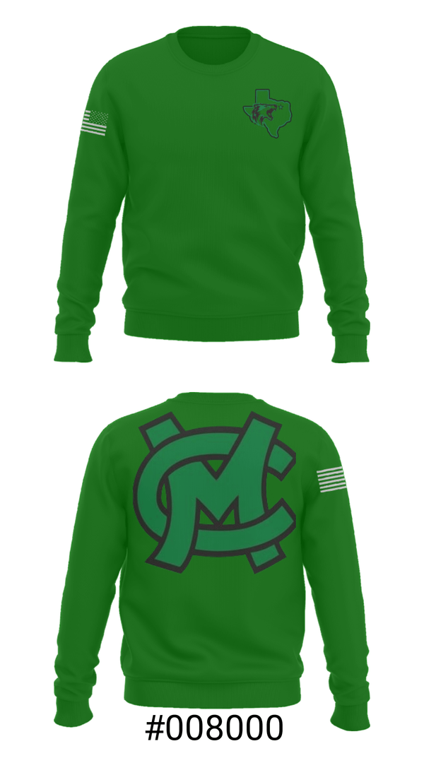 Crew Neck Sweatshirt, Caddo Mills Middle School Basketball, Men's Basketball, Teamtime, Team time, sublimation, custom sports apparel, team uniforms, spirit wear, spiritwear, sports uniforms, custom shirts, team store, custom team store, fundraiser sports, apparel fundraiser