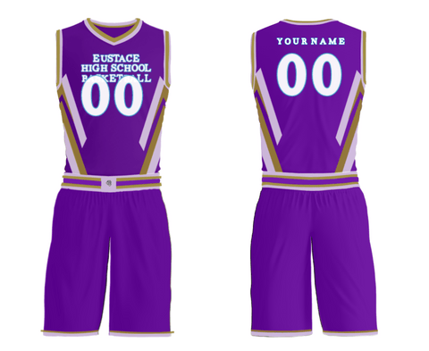 Womens Reversible Basketball Jersey, Eustace High School Basketball, Women's Basketball, Teamtime, Team time, sublimation, custom sports apparel, team uniforms, spirit wear, spiritwear, sports uniforms, custom shirts, team store, custom team store, fundraiser sports, apparel fundraiser