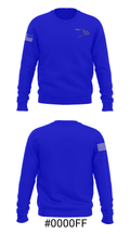 Ellinwood Middle School Wrestling 16359610 Crew Neck Sweatshirt - 16
