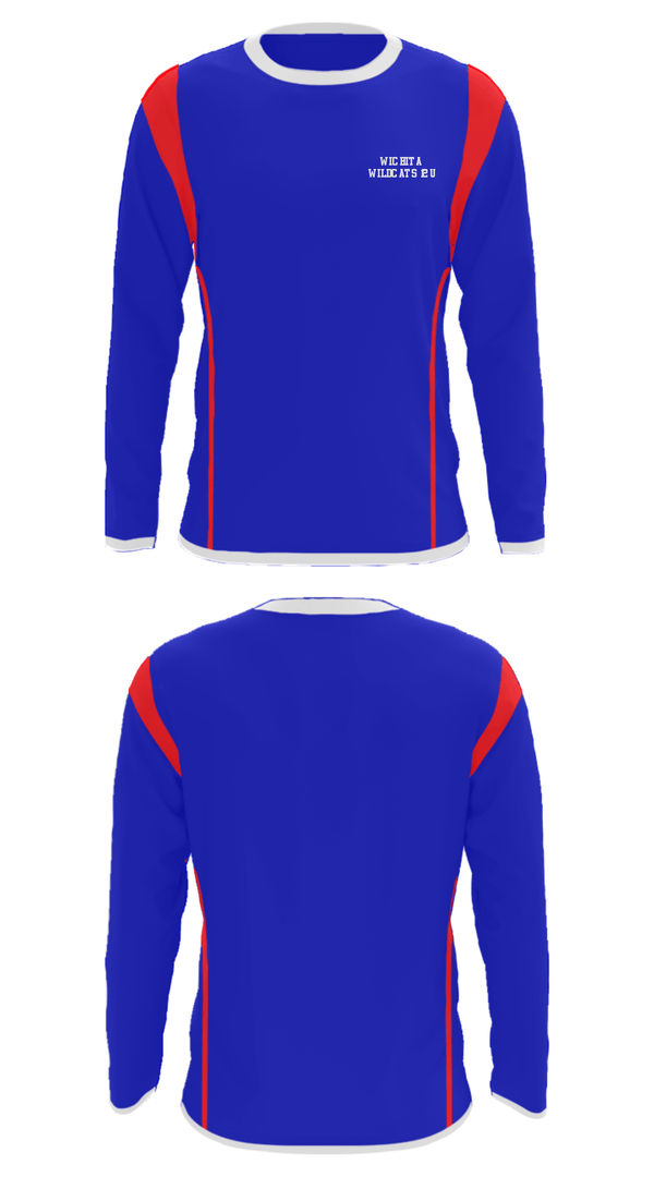 Long Sleeve Performance Shirt, Wichita WILDCATS 12U, Baseball, Teamtime, Team time, sublimation, custom sports apparel, team uniforms, spirit wear, spiritwear, sports uniforms, custom shirts, team store, custom team store, fundraiser sports, apparel fundraiser