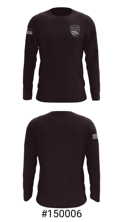 Eagle Eye Security 16019219 Long Sleeve Performance Shirt - 18
