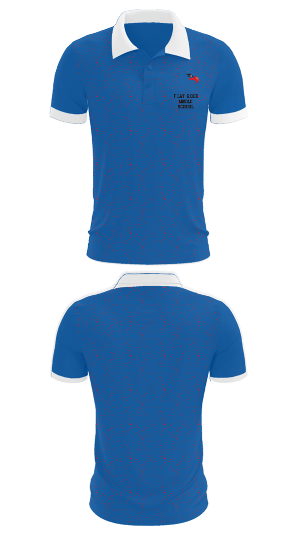 Short Sleeve Performance Polo, Flat Rock Middle School, Spirit Store, Teamtime, Team time, sublimation, custom sports apparel, team uniforms, spirit wear, spiritwear, sports uniforms, custom shirts, team store, custom team store, fundraiser sports, apparel fundraiser