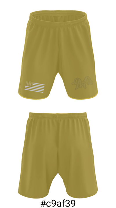 Marietta High School Basketball 5231469 Athletic Shorts With Pockets - 15