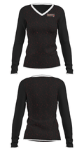 Patterson 64477097 Women's Long Sleeve V-neck Shirt - 34