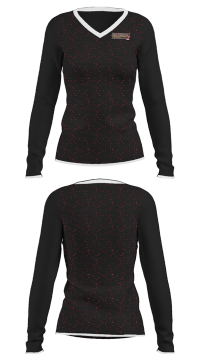 Patterson 64477097 Women's Long Sleeve V-neck Shirt - 34