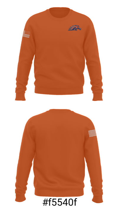 Cerro Gordo Junior High School Basketball 23902465 Crew Neck Sweatshirt - 16