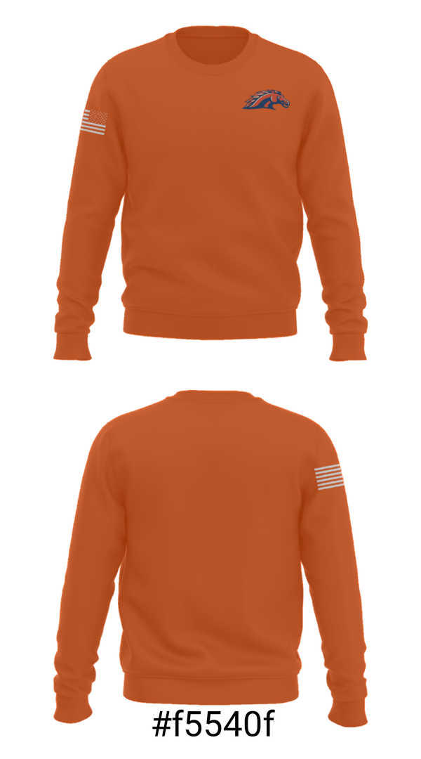 Crew Neck Sweatshirt, Cerro Gordo Junior High School Basketball, Women's Basketball, Teamtime, Team time, sublimation, custom sports apparel, team uniforms, spirit wear, spiritwear, sports uniforms, custom shirts, team store, custom team store, fundraiser sports, apparel fundraiser