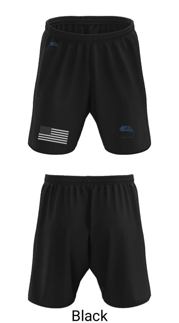 Athletic Shorts With Pockets, Delta cleaning LLC, , Teamtime, Team time, sublimation, custom sports apparel, team uniforms, spirit wear, spiritwear, sports uniforms, custom shirts, team store, custom team store, fundraiser sports, apparel fundraiser