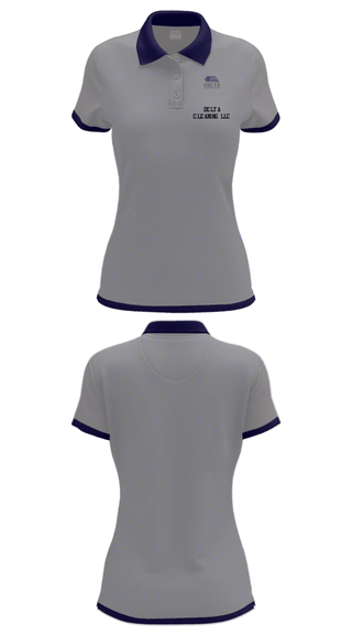 Women's Short Sleeve Performance Polo, Delta cleaning LLC, , Teamtime, Team time, sublimation, custom sports apparel, team uniforms, spirit wear, spiritwear, sports uniforms, custom shirts, team store, custom team store, fundraiser sports, apparel fundraiser