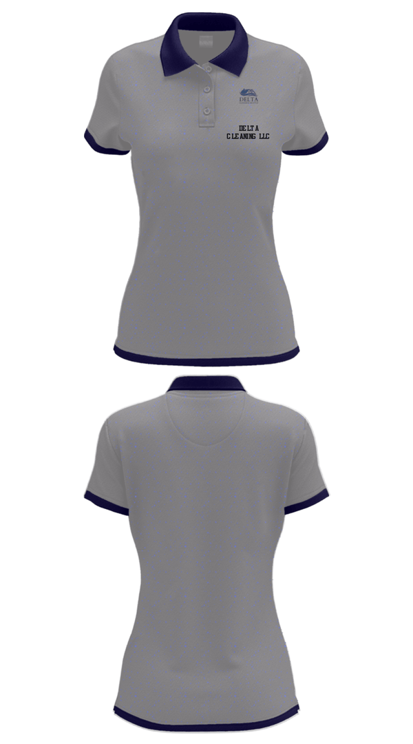 Women's Short Sleeve Performance Polo, Delta cleaning LLC, , Teamtime, Team time, sublimation, custom sports apparel, team uniforms, spirit wear, spiritwear, sports uniforms, custom shirts, team store, custom team store, fundraiser sports, apparel fundraiser