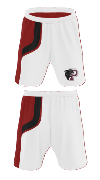 Athletic Shorts With Pockets, Princeton High School Baketball, Men's Basketball, Teamtime, Team time, sublimation, custom sports apparel, team uniforms, spirit wear, spiritwear, sports uniforms, custom shirts, team store, custom team store, fundraiser sports, apparel fundraiser
