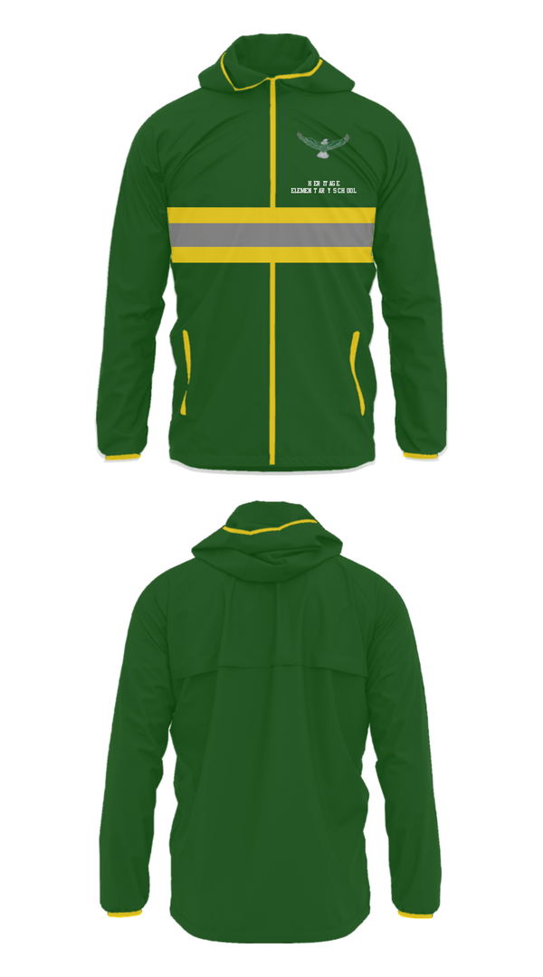 Windbreaker, Heritage Elementary School, Spirit Store, Teamtime, Team time, sublimation, custom sports apparel, team uniforms, spirit wear, spiritwear, sports uniforms, custom shirts, team store, custom team store, fundraiser sports, apparel fundraiser