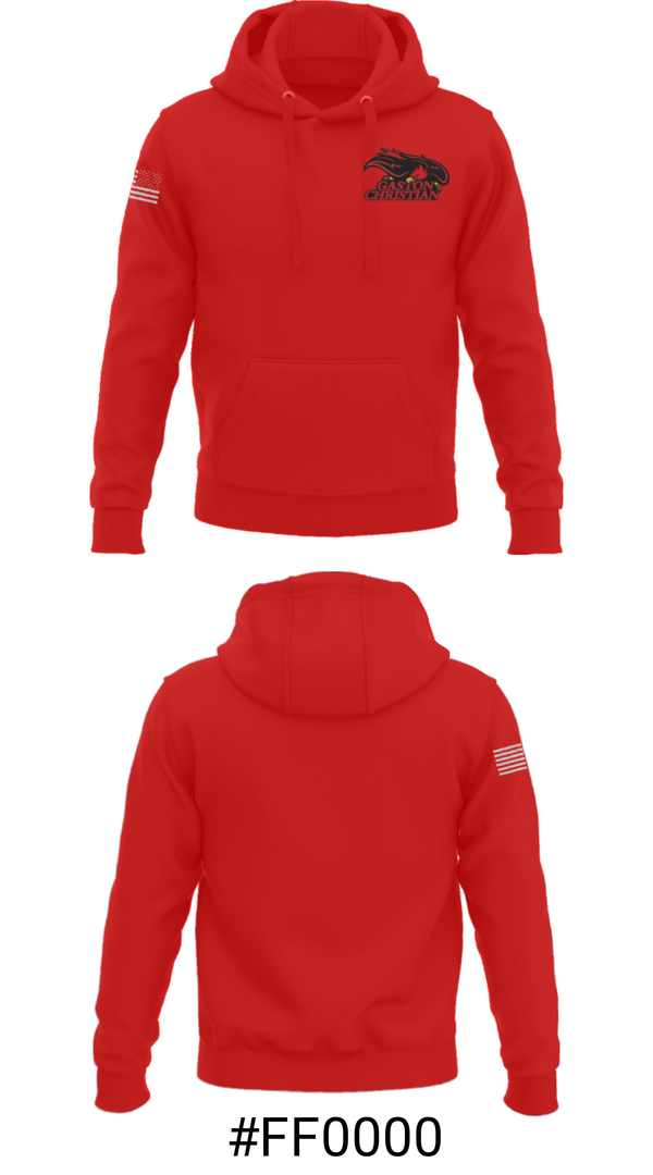 Hoodie, Gaston Christian School Swimming, Swimming, Teamtime, Team time, sublimation, custom sports apparel, team uniforms, spirit wear, spiritwear, sports uniforms, custom shirts, team store, custom team store, fundraiser sports, apparel fundraiser