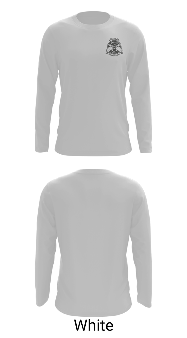 Long Sleeve Performance Shirt, A class act barbershop, , Teamtime, Team time, sublimation, custom sports apparel, team uniforms, spirit wear, spiritwear, sports uniforms, custom shirts, team store, custom team store, fundraiser sports, apparel fundraiser