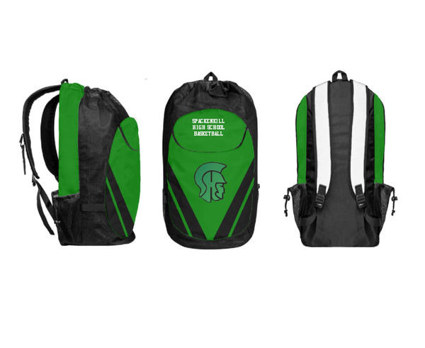 Gear Bag, Spackenkill High School Basketball, Women's Basketball, Teamtime, Team time, sublimation, custom sports apparel, team uniforms, spirit wear, spiritwear, sports uniforms, custom shirts, team store, custom team store, fundraiser sports, apparel fundraiser