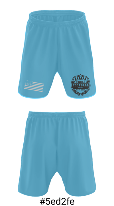 O'Neal Football Clinic 17814001 Athletic Shorts With Pockets - 15