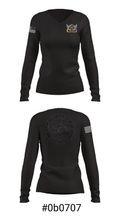 A Co 1-13 AVN REGT 59658620 Women's Long Sleeve V-neck Shirt - 7