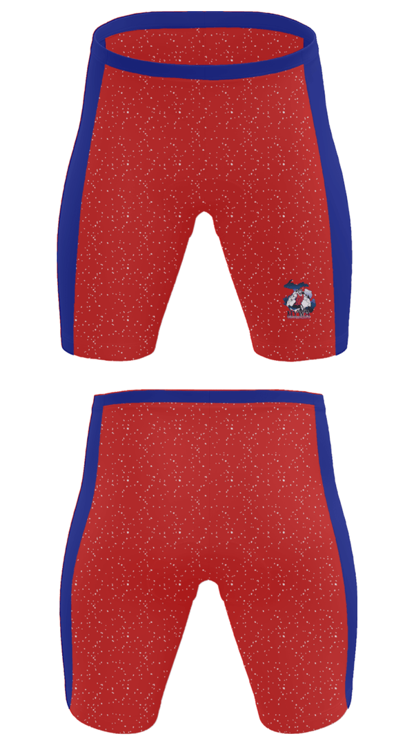 Men's Compression Shorts, Michigan Youth Wrestling Association, Wrestling, Teamtime, Team time, sublimation, custom sports apparel, team uniforms, spirit wear, spiritwear, sports uniforms, custom shirts, team store, custom team store, fundraiser sports, apparel fundraiser