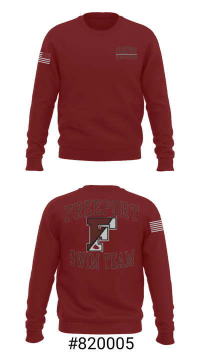 Freeport High School 46979355 Crew Neck Sweatshirt - 16