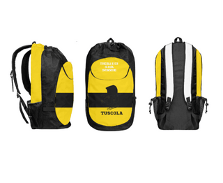 Gear Bag, Tuscola High School Swimming, Swimming, Teamtime, Team time, sublimation, custom sports apparel, team uniforms, spirit wear, spiritwear, sports uniforms, custom shirts, team store, custom team store, fundraiser sports, apparel fundraiser