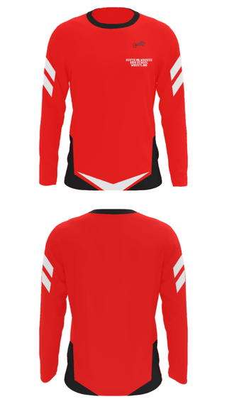 Long Sleeve Performance Shirt, South Milwaukee High School Wrestling, Wrestling, Teamtime, Team time, sublimation, custom sports apparel, team uniforms, spirit wear, spiritwear, sports uniforms, custom shirts, team store, custom team store, fundraiser sports, apparel fundraiser