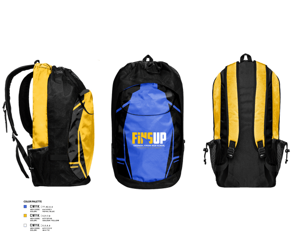 Gear Bag, Dauphin Fins, Football, Teamtime, Team time, sublimation, custom sports apparel, team uniforms, spirit wear, spiritwear, sports uniforms, custom shirts, team store, custom team store, fundraiser sports, apparel fundraiser