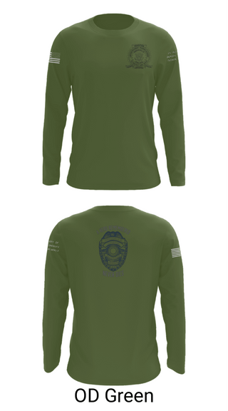 Long Sleeve Performance Shirt, 2023-B BRC, Police, Teamtime, Team time, sublimation, custom sports apparel, team uniforms, spirit wear, spiritwear, sports uniforms, custom shirts, team store, custom team store, fundraiser sports, apparel fundraiser