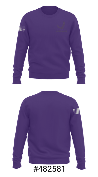Anacortes High School Wrestling 44140484 Crew Neck Sweatshirt - 16
