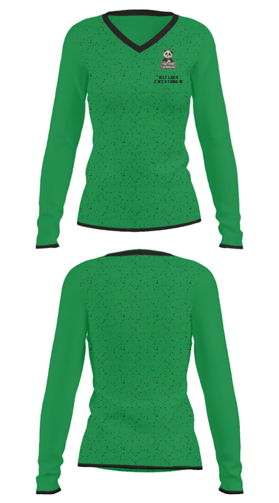 Ugly Laugh Entertainment 76324039 Women's Long Sleeve V-neck Shirt - 31