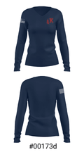 Roy C Ketcham High School 39033749 Women's Long Sleeve V-neck Shirt - 20