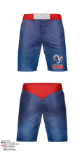 Greene Central Rams 3698079 Fight Shorts - 2