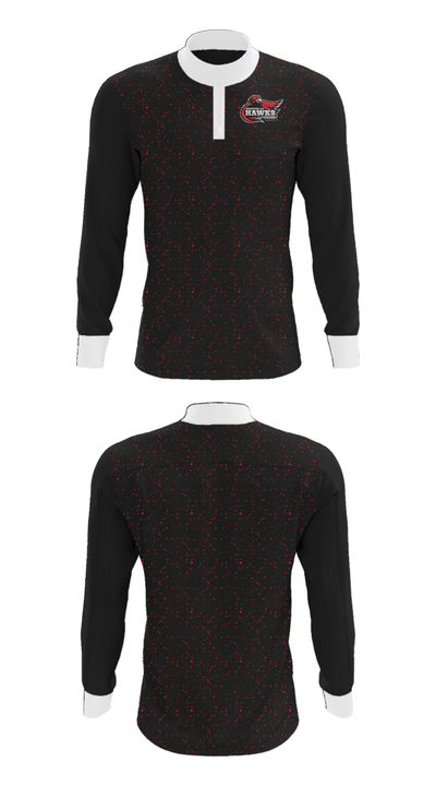 Brantford Cyo Boys Basketball Association 84146470 Quarter Zip Jacket - 26