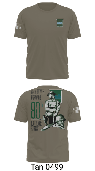 Short Sleeve Performance Shirt, 80th Training Command, , Teamtime, Team time, sublimation, custom sports apparel, team uniforms, spirit wear, spiritwear, sports uniforms, custom shirts, team store, custom team store, fundraiser sports, apparel fundraiser