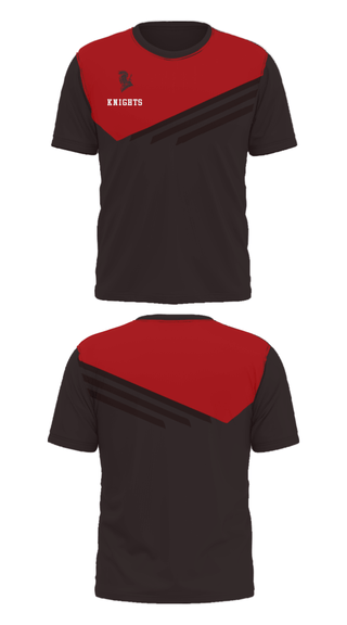 Short Sleeve Performance Shirt, Knights, Wrestling, Teamtime, Team time, sublimation, custom sports apparel, team uniforms, spirit wear, spiritwear, sports uniforms, custom shirts, team store, custom team store, fundraiser sports, apparel fundraiser