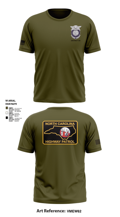 District E5 24176005 Short Sleeve Performance Shirt - 2